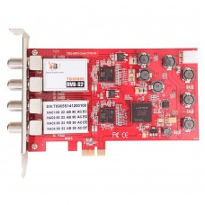 TBS6905  DVB-S2 Quad Tuner PCIe Card